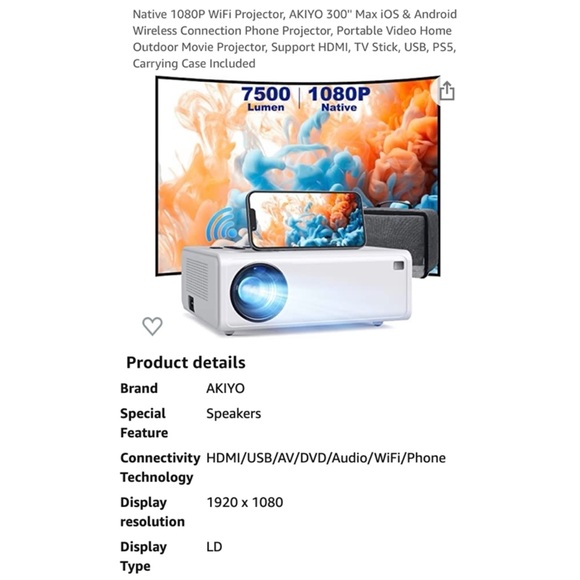 Projector and tripod bundle - Picture 2 of 3